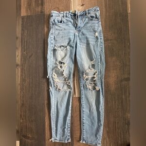 american eagle, blue jean, size 4